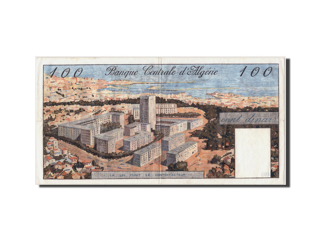 Algeria, 100 Dinars, 1964, KM #125a, 1964-01-01, EF(40-45), L.408 802