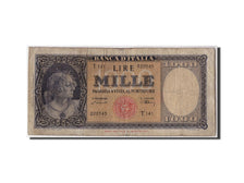 Italy, 1000 Lire, 1947, KM #83, 1947-03-20, VF(20-25), T141 020545
