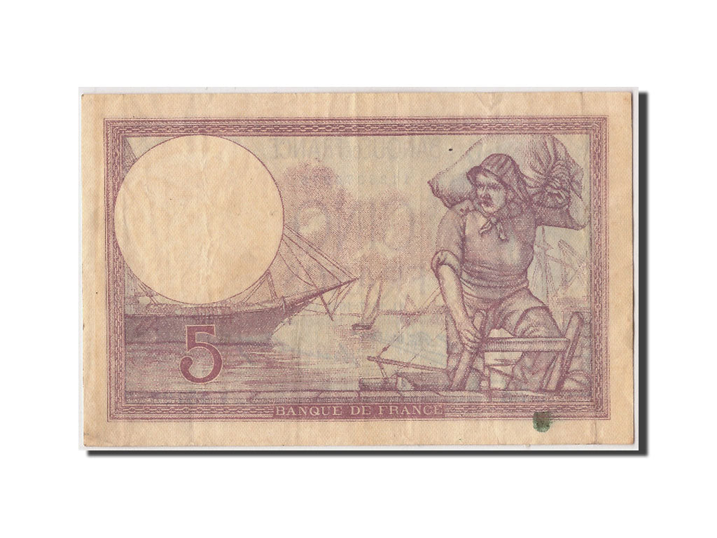 Billet, France, 5 Francs, 5 F 1917-1940 ''Violet'', 1931, 1931-07-16, TTB