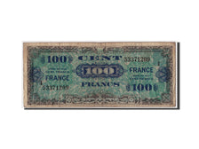 France, 100 Francs, 1945 Verso France, 1945, KM #123c, F(12-15), 53371209,...