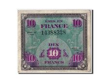France, 10 Francs, 1944 Flag/France, 1944, KM #116a, VF(30-35), 14388328,...