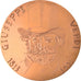 França, Medal, Musique, Giuseppe Verdi, Artes e Cultura, 1984, Rips, AU(55-58)