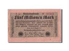 Banconote, Germania, 5 Millionen Mark, 1923, 1923-08-20, MB