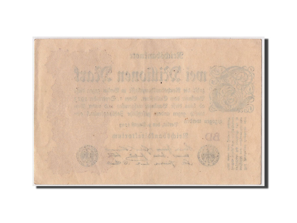 Banknote, Germany, 2 Millionen Mark, 1923, 1923-08-09, AU(50-53)