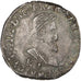 FRANCE, Demi Franc, 1595, Bordeaux, AU(55-58), Silver, Sombart #4748, 7.00