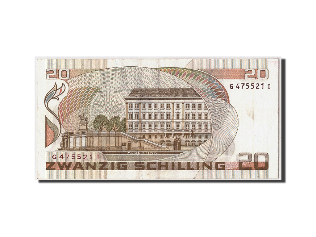 Austria, 20 Schilling, 1986, KM #148, 1986-10-01, AU(50-53), G475521I