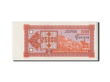 Banconote, Georgia, 25,000 (Laris), 1993, FDS