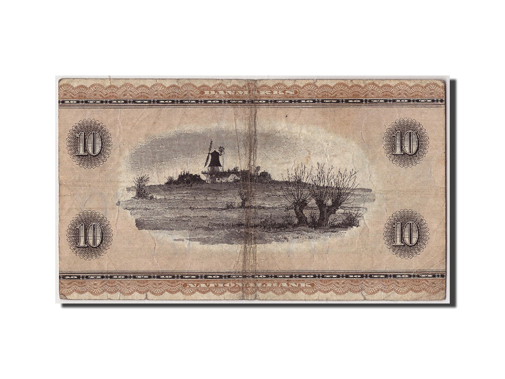 Denmark, 10 Kroner, 1962, KM #44q, F(12-15), H0626D 1356978