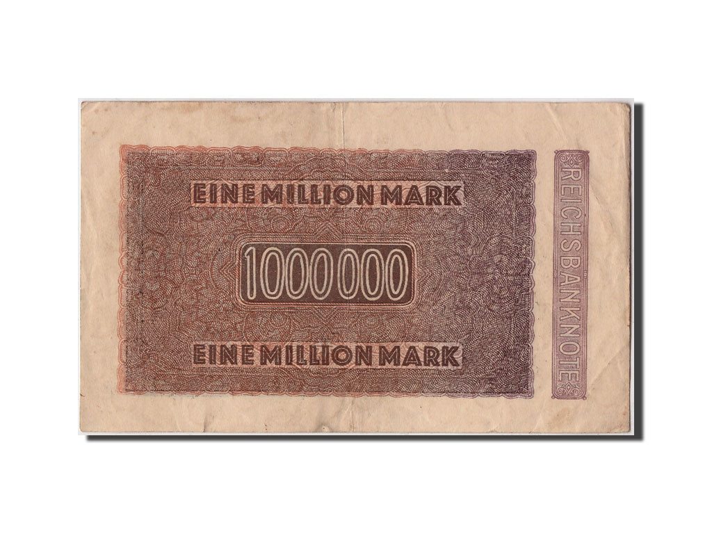 Germany, 1 Million Mark, 1923, KM #93, 1923-07-25, VF(20-25), Ua-DB 023987