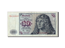 GERMANIA - REPUBBLICA FEDERALE, 10 Deutsche Mark, 1980, 1980-01-02, MB+