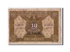 French Indo-China, 10 Cents, KM #89a, VF(20-25), UG 248.065