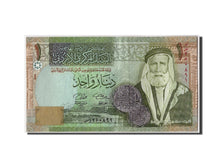 Jordan, 1 Dinar, 2008, KM #34d, AU(50-53)