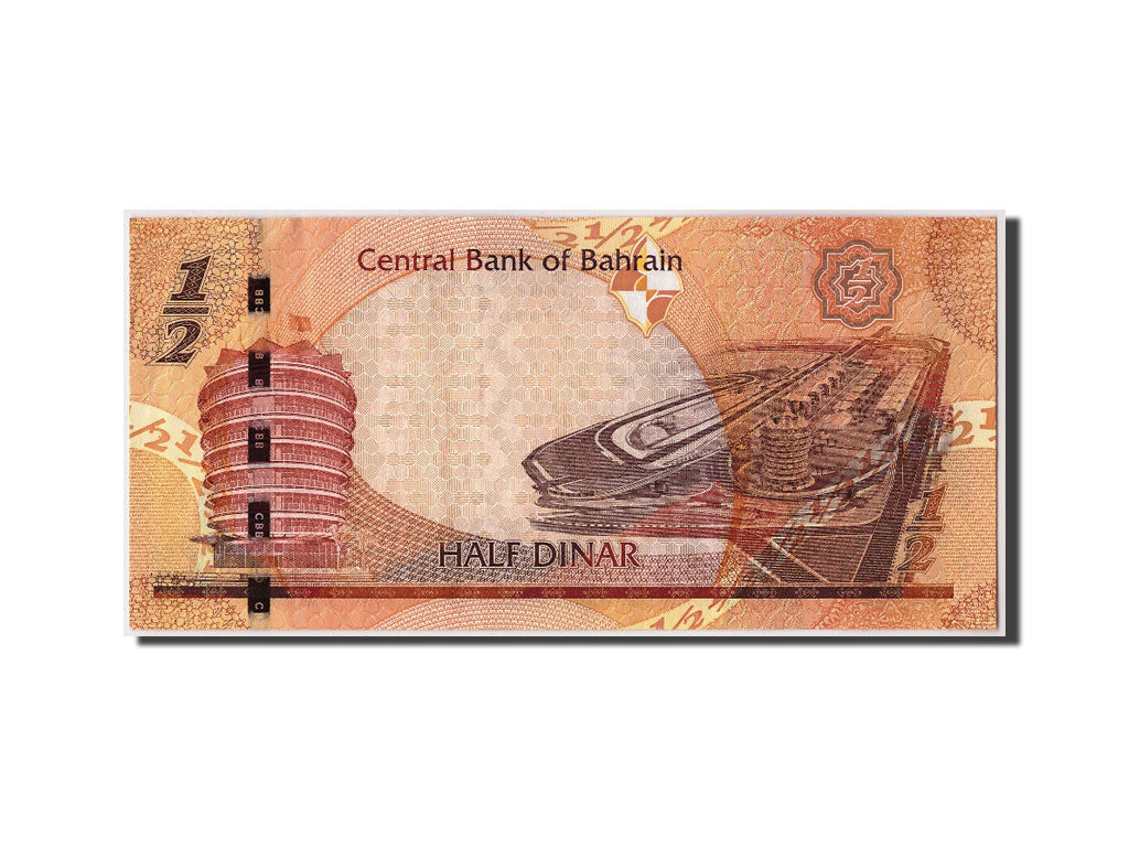 Bahrein, 1/2 Dinar, SPL-