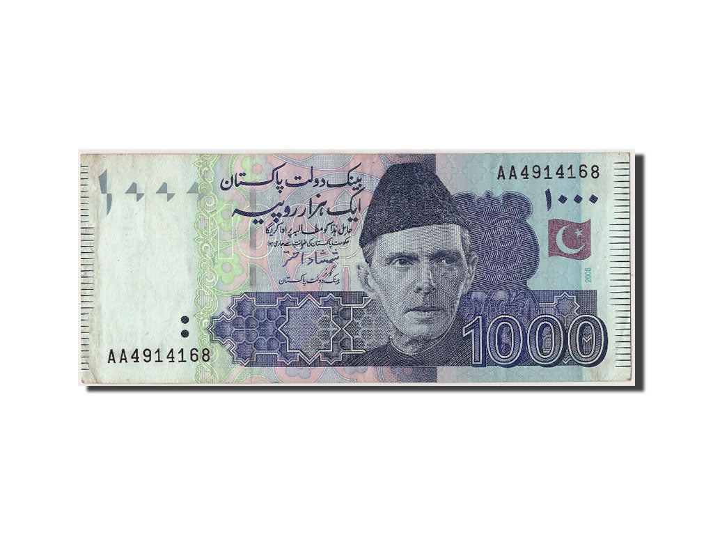 Pakistan, 1000 Rupees, 2008, KM #50c, VF(30-35), AA4914168