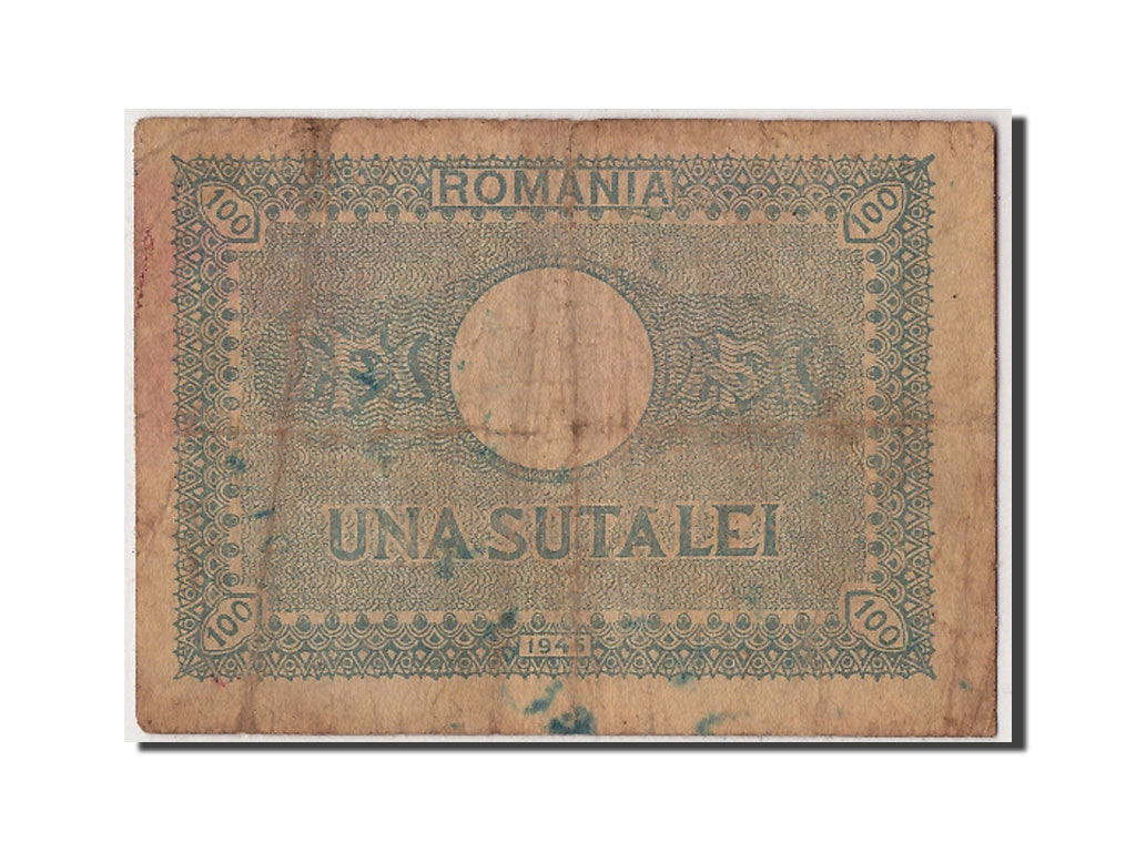Billete, 100 Lei, 1945, Rumanía, RC