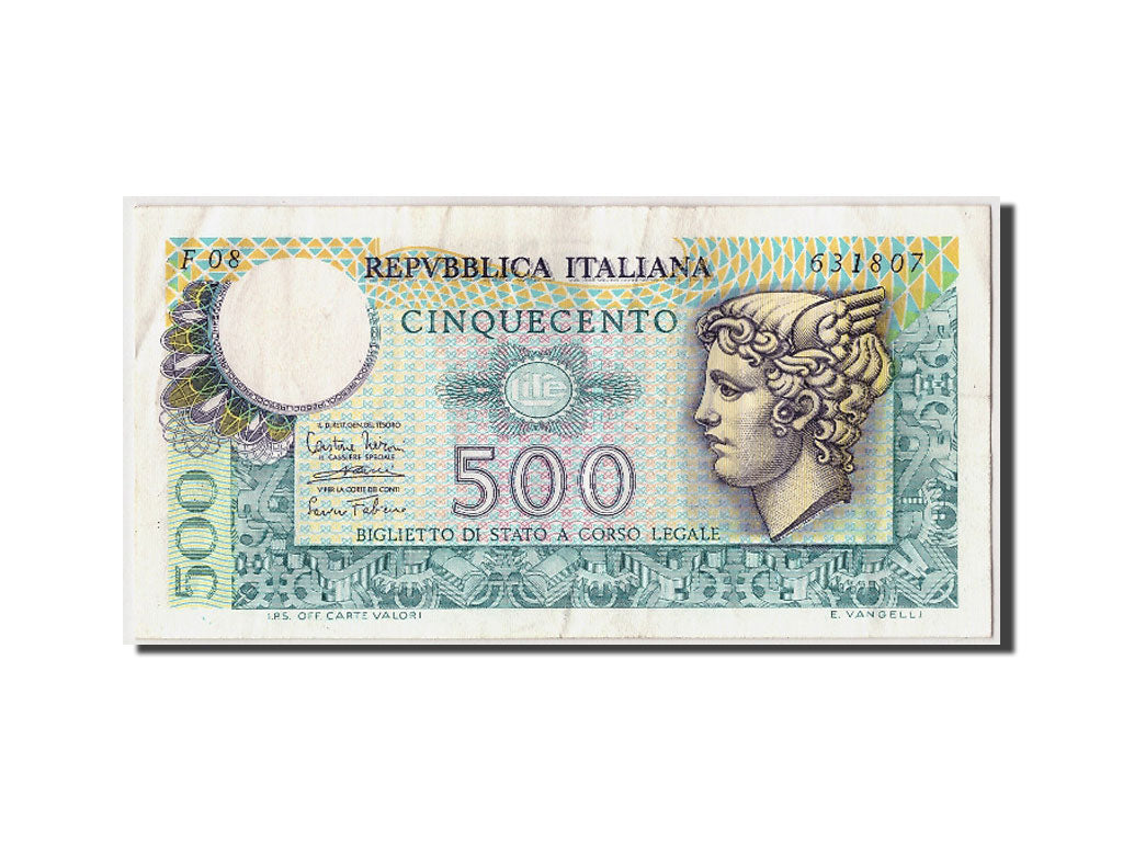 Banknote, Italy, 500 Lire, 1974, 1974-02-14, VF(30-35)