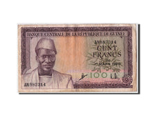 Guinea, 100 Francs, 1960, KM #13a, 1960-03-01, VF(20-25), AN887314