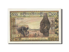 West African States, 500 Francs, KM #102Al, UNC(65-70), Z.69A 02786