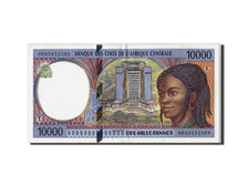 Central African States, 10,000 Francs, 2000, KM #405Lf, AU(55-58), L 0045452589
