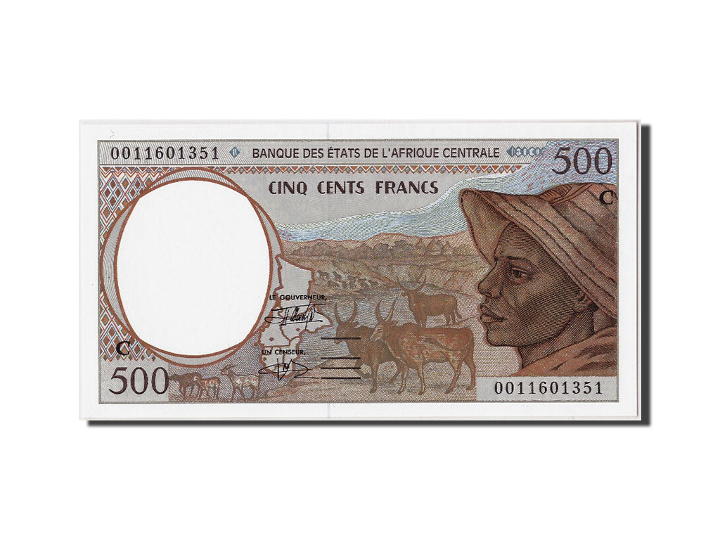 Stati dell’Africa centrale, 500 Francs, 2000, FDS