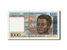 Madagascar, 1000 Francs = 200 Ariary, FDS