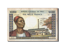 Billete, 10,000 Francs, Malí, BC