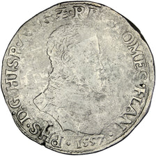 Belgium, Ecu, 1557, Bruges, VF(20-25), Silver, Boudeau #2298, 33.90