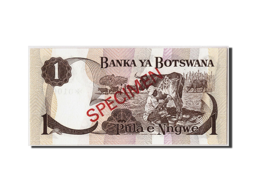 Billete, 1 Pula, Botsuana, UNC