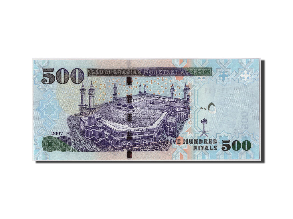 Geldschein, Saudi Arabia, 500 Riyals, 2007, KM:38a, UNZ