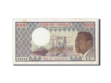 Gabon, 1000 Francs, KM #3c, K.5 82848