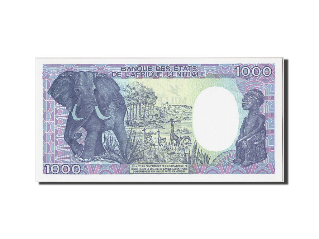 Banknote, Gabon, 1990-01-01