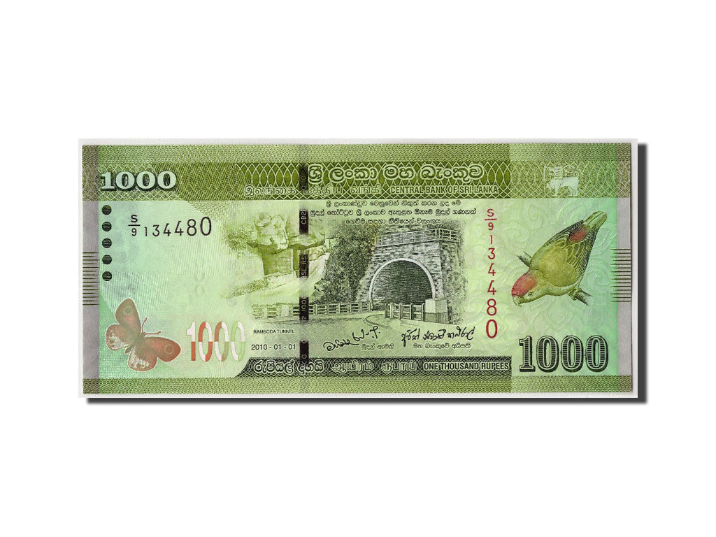 Banconote, Sri Lanka, 1000 Rupees, 2010, 2010-01-01, FDS
