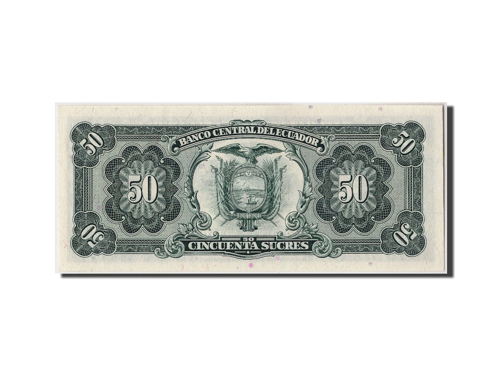 Banknote, Ecuador, 50 Sucres, 1984, 1984-09-05, KM:122a, UNC(65-70)