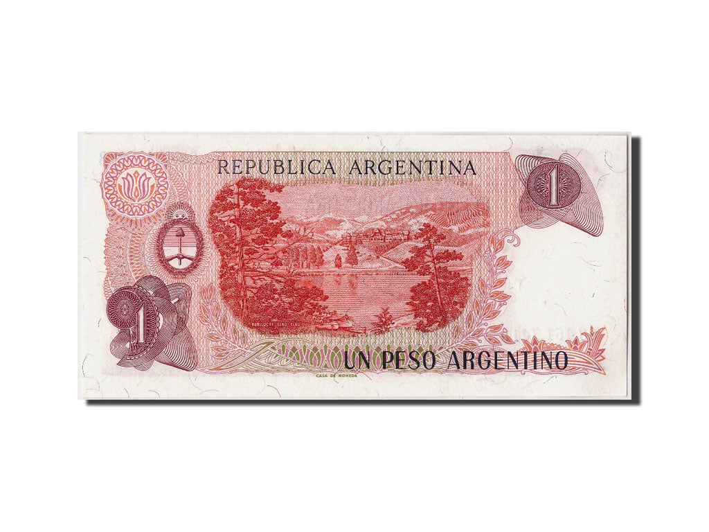 Banknote, Argentina, 1 Peso Argentino, Undated (1983-84), Undated, KM:311a