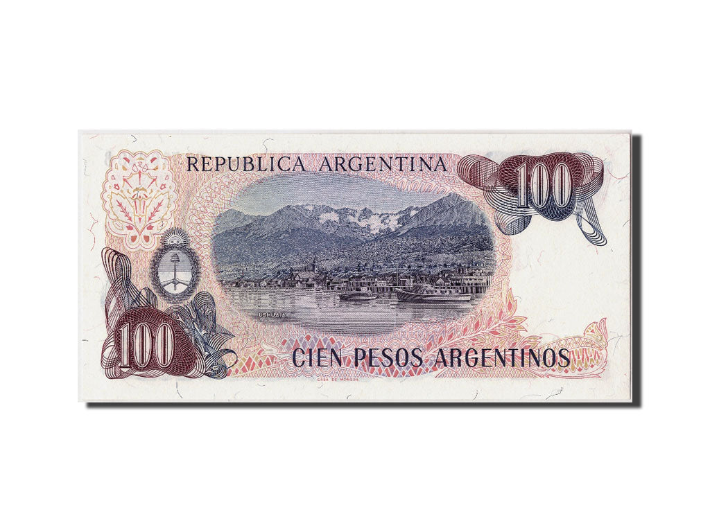 Banknote, Argentina, 100 Pesos Argentinos, Undated (1983-85), Undated, KM:315a