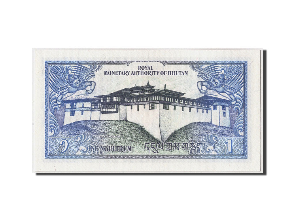 Banknote, Bhutan, 1 Ngultrum, Undated (1986), Undated, KM:12, UNC(65-70)
