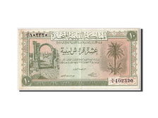 Libya, 10 Piastres, L.1951, KM:6, , AU(50-53), K/6 102320