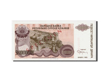 Billet, Croatie, 50 Milliard Dinara, 1993, Undated, KM:R29s, NEUF