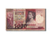 Banknot, Madagascar, 5000 Francs = 1000 Ariary, Undated, Undated, KM:66a