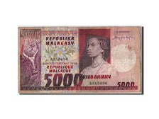 Geldschein, Madagascar, 5000 Francs = 1000 Ariary, Undated, Undated, KM:66a, S