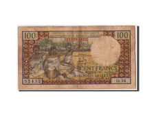 Madagascar, 100 Francs =  20 Ariary, Undated (1966), KM:57a, Undated, VF(20-2...