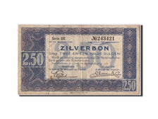 Billete, 2 1/2 Gulden, 1938, Países Bajos, KM:62, 1938-10-01, BC