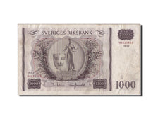 Billet, Suède, 1000 Kronor, 1957, Undated, KM:46b, TTB