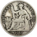 Moneda, Indochina francesa, 20 Cents, 1913, Paris, BC+, Plata, Lecompte:212