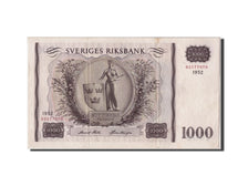 Billete, 1000 Kronor, 1952, Suecia, KM:46a, Undated, MBC
