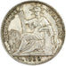 Coin, French Indochina, 20 Cents, 1922, Paris, AU(55-58), Silver, Lecompte:222