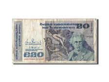 Ireland - Republic, 20 Pounds, 1990, KM:73c, 1990-11-14, VF(20-25)