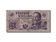 Austria, 50 Schilling, 1962, 1962-07-02, KM:137a, VF(20-25)