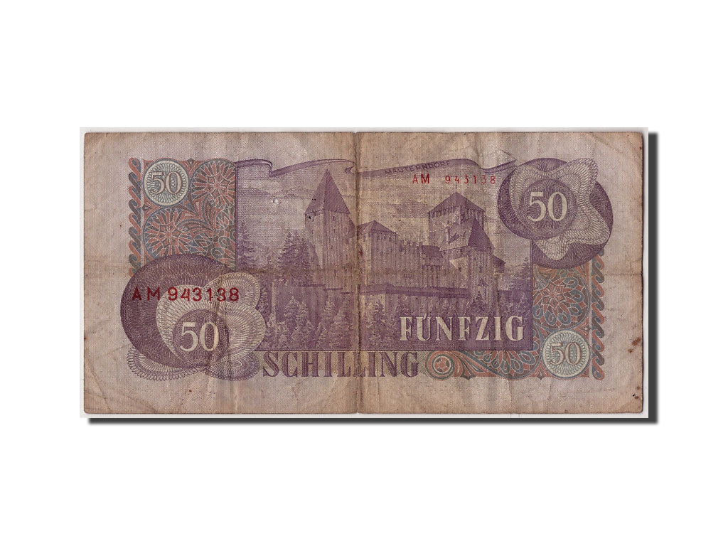 Austria, 50 Schilling, 1962, 1962-07-02, KM:137a, VF(20-25)