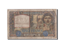 France, 20 Francs, 20 F 1939-1942 ''Science et Travail'', 1940, KM:92b, 1940-...